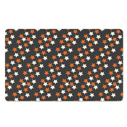 Halloween Star Pattern Print Polyester Doormat