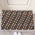 Halloween Star Pattern Print Rubber Doormat