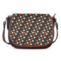 Halloween Star Pattern Print Saddle Bag