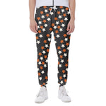 Halloween Star Pattern Print Scuba Joggers
