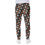 Halloween Star Pattern Print Scuba Joggers
