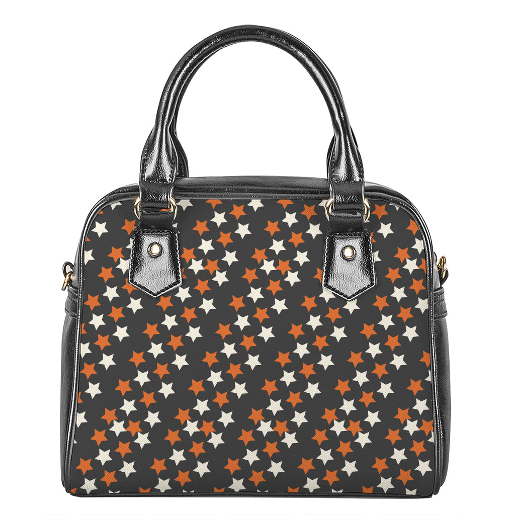 Halloween Star Pattern Print Shoulder Handbag