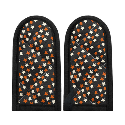 Halloween Star Pattern Print Skillet Handle Cover