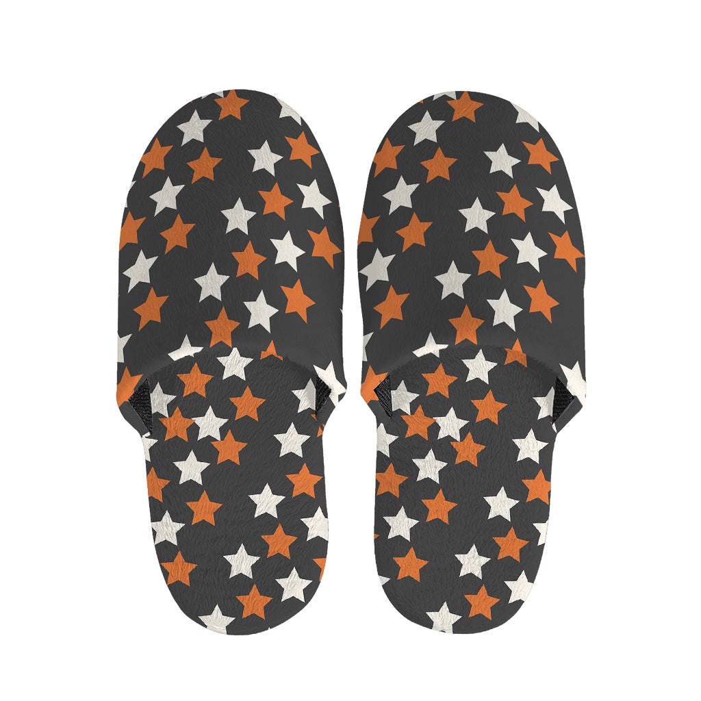 Halloween Star Pattern Print Slippers