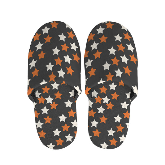 Halloween Star Pattern Print Slippers