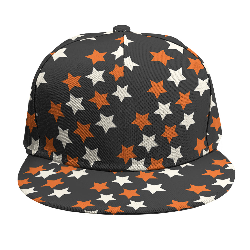 Halloween Star Pattern Print Snapback Cap