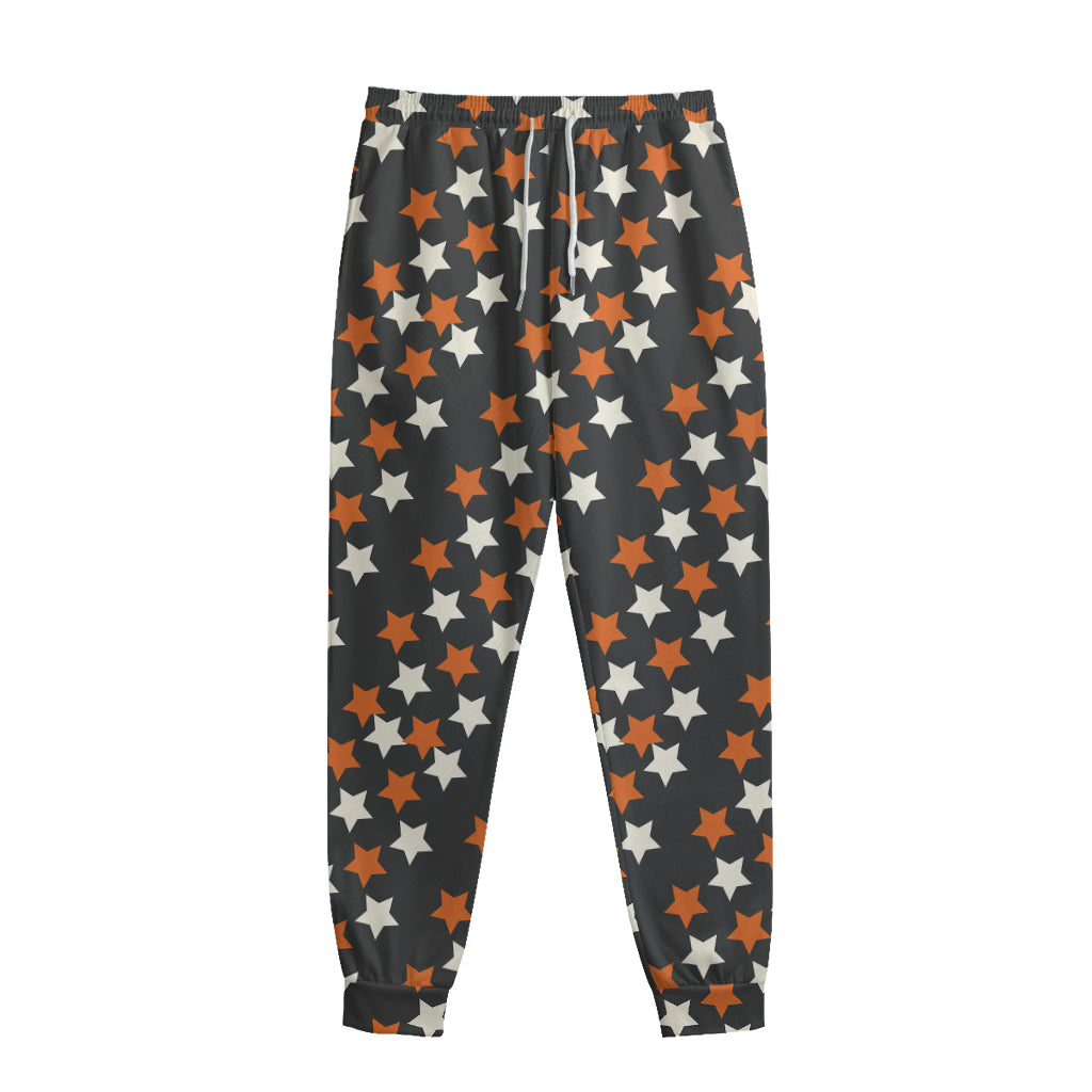 Halloween Star Pattern Print Sweatpants