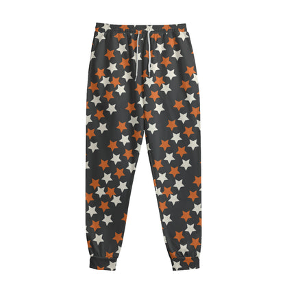 Halloween Star Pattern Print Sweatpants