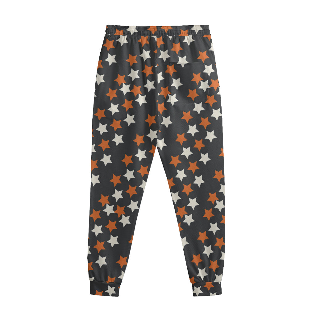 Halloween Star Pattern Print Sweatpants