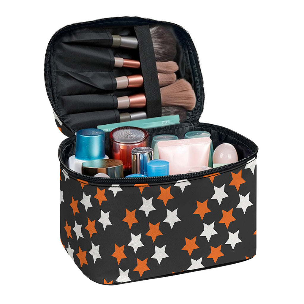 Halloween Star Pattern Print Travel Makeup Bag