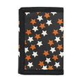 Halloween Star Pattern Print Trifold Wallet