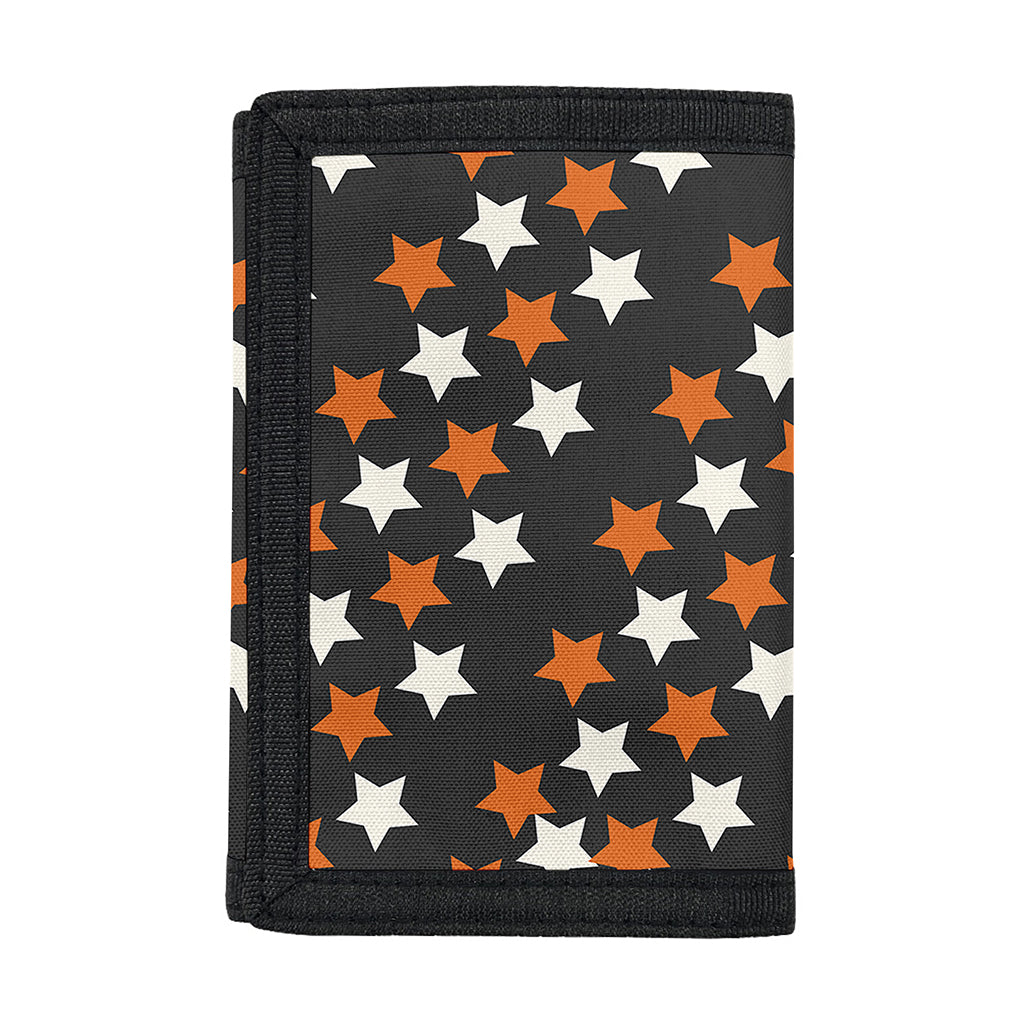 Halloween Star Pattern Print Trifold Wallet