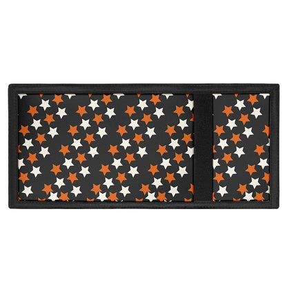 Halloween Star Pattern Print Trifold Wallet