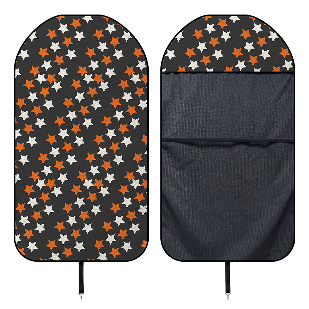 Halloween Star Pattern Print Waterproof Car Seat Cover
