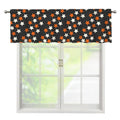Halloween Star Pattern Print Window Valance