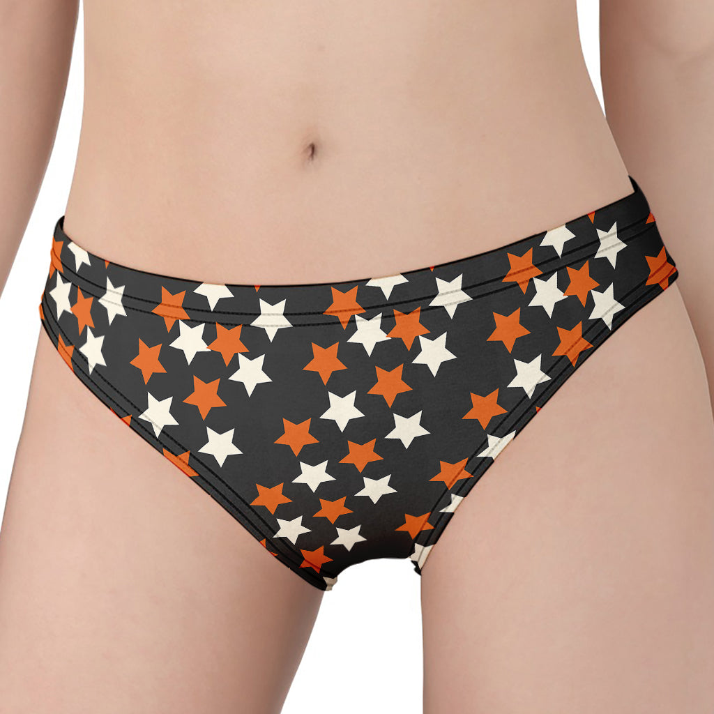 Halloween Star Pattern Print Women's Panties