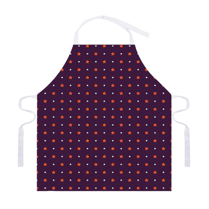 Halloween Stars Pattern Print Adjustable Apron