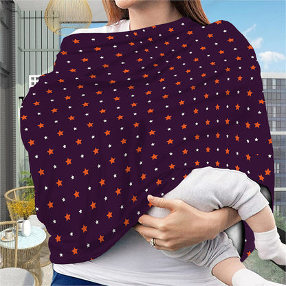 Halloween Stars Pattern Print Baby Seat Cover