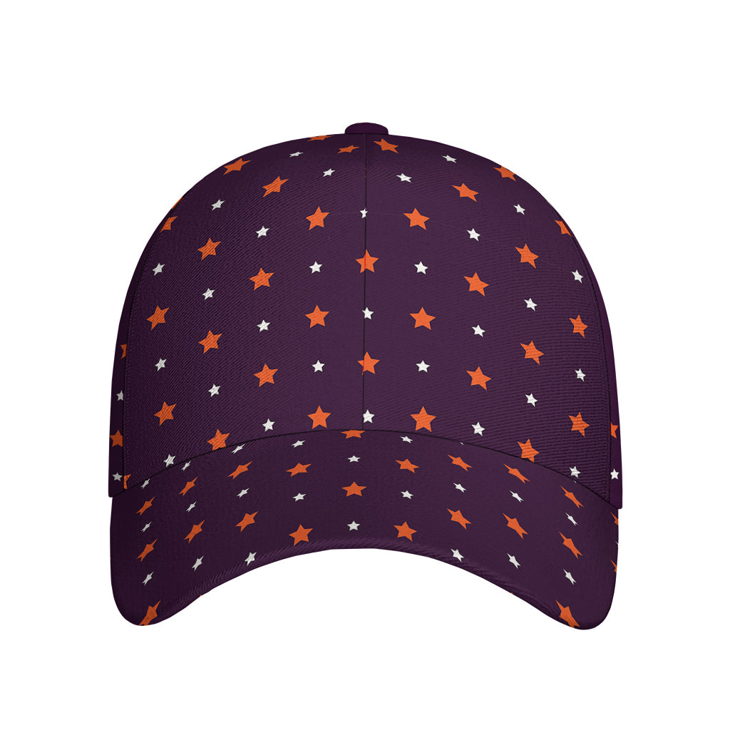 Halloween Stars Pattern Print Baseball Cap