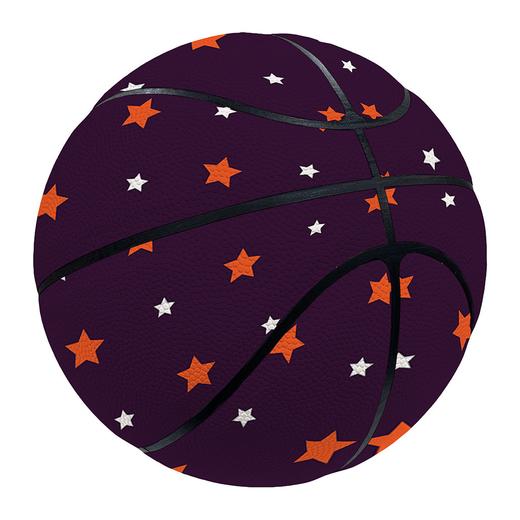 Halloween Stars Pattern Print Basketball