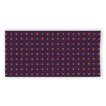 Halloween Stars Pattern Print Beach Towel