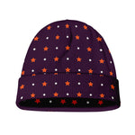 Halloween Stars Pattern Print Beanie