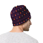 Halloween Stars Pattern Print Beanie