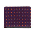 Halloween Stars Pattern Print Bifold Wallet