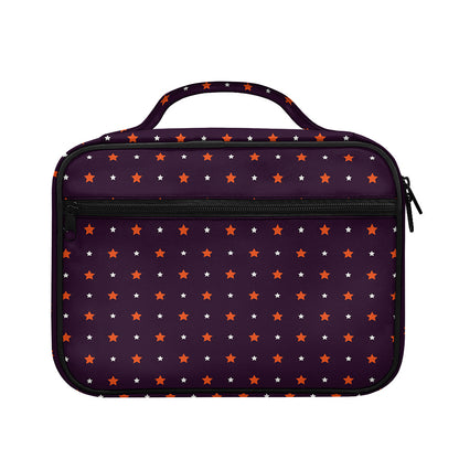 Halloween Stars Pattern Print Briefcase Bible Bag