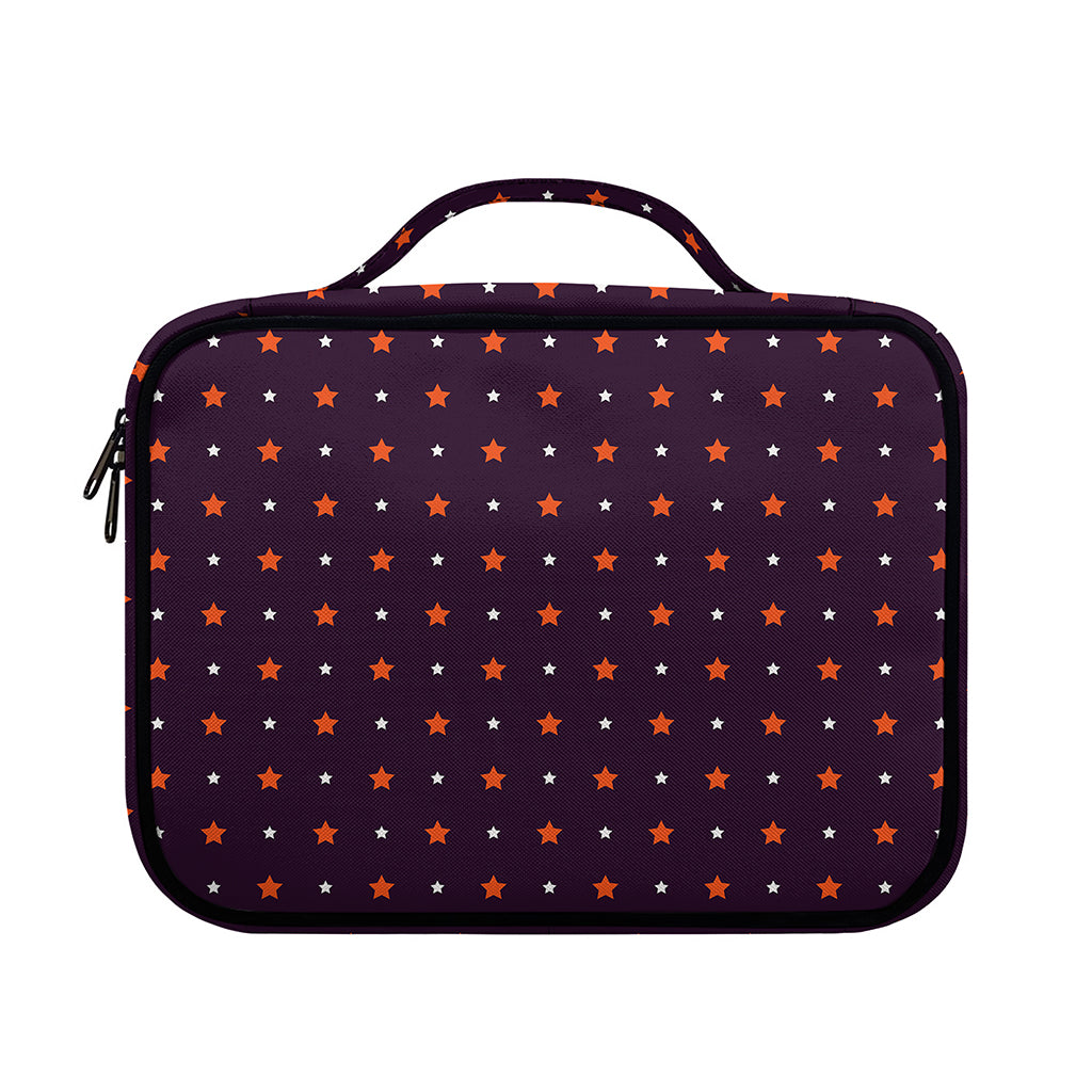 Halloween Stars Pattern Print Briefcase Bible Bag