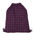 Halloween Stars Pattern Print Drawstring Bag