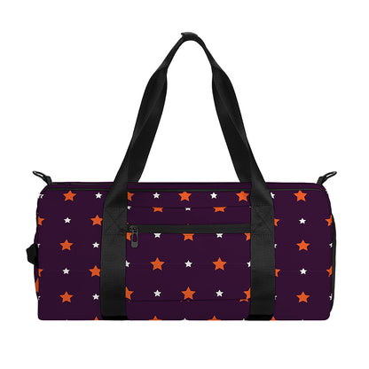 Halloween Stars Pattern Print Gym Bag
