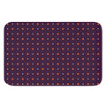 Halloween Stars Pattern Print Indoor Door Mat