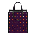 Halloween Stars Pattern Print Insulated Lunch Tote