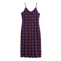 Halloween Stars Pattern Print Jersey Midi Cami Dress