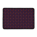 Halloween Stars Pattern Print Kitchen Mat