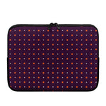 Halloween Stars Pattern Print Laptop Sleeve