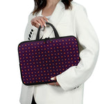 Halloween Stars Pattern Print Laptop Sleeve With Handle