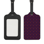 Halloween Stars Pattern Print Luggage Tag