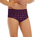 Halloween Stars Pattern Print Men's Briefs