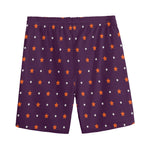 Halloween Stars Pattern Print Men's Sports Shorts