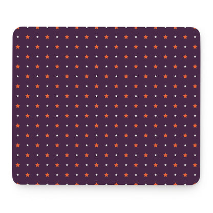 Halloween Stars Pattern Print Mouse Pad