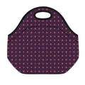 Halloween Stars Pattern Print Neoprene Lunch Bag