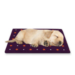 Halloween Stars Pattern Print Pet Cooling Mat Cover