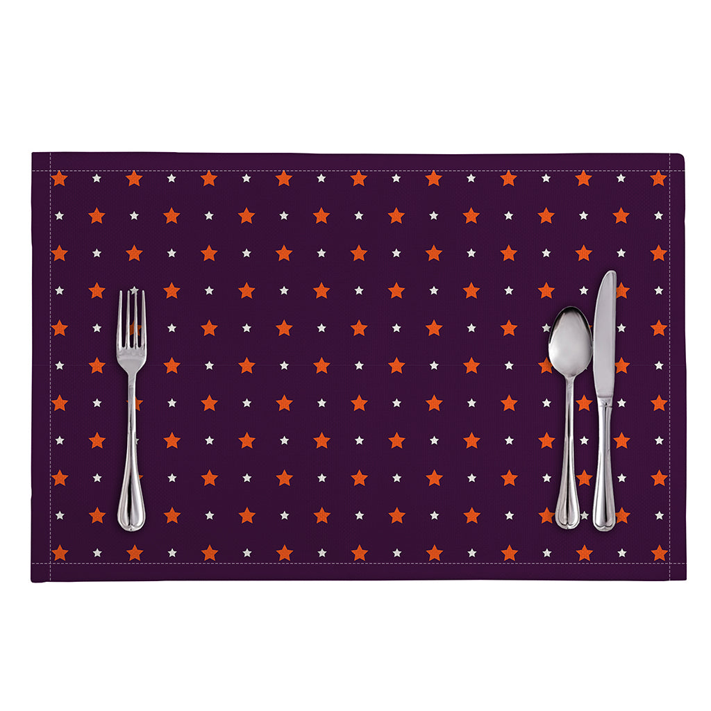 Halloween Stars Pattern Print Placemat