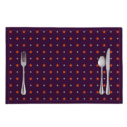Halloween Stars Pattern Print Placemat
