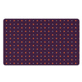 Halloween Stars Pattern Print Polyester Doormat