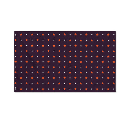 Halloween Stars Pattern Print Polyester Flag