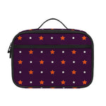 Halloween Stars Pattern Print Portable Lunch Bag