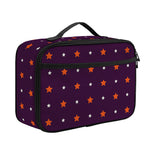 Halloween Stars Pattern Print Portable Lunch Bag